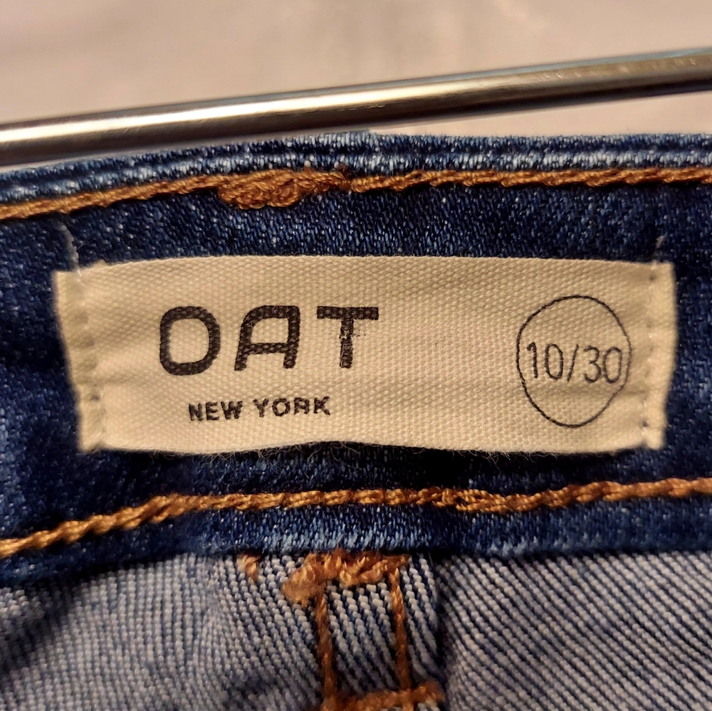 Oat New York High Rise Wide Leg Belted Jeans - Picture 6 of 6